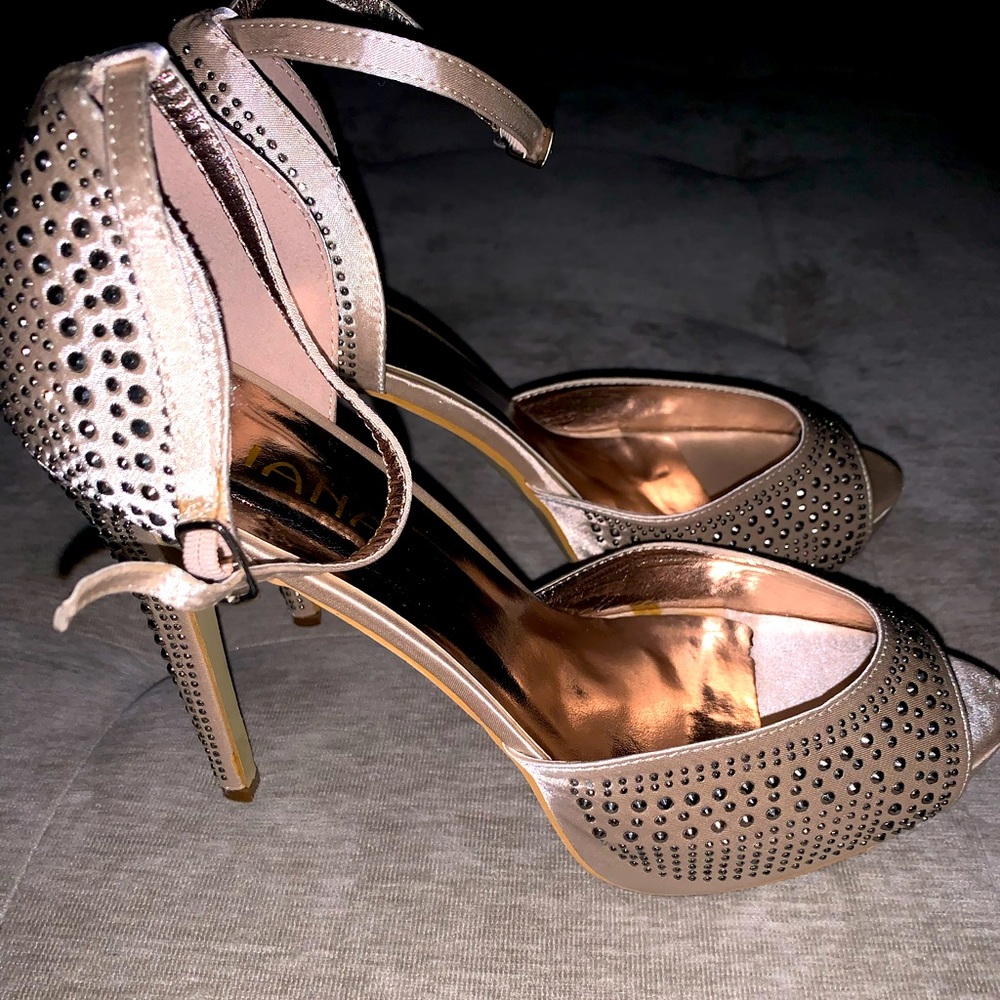 Blinged out heels